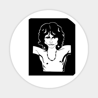 Jim Morrison The Doors singer fan art Magnet